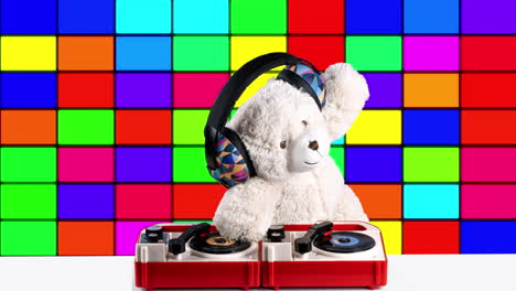 teddy bear dj