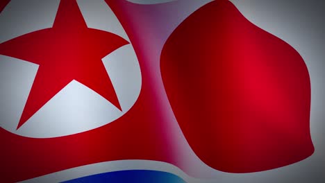 japan and north korea flags showing government aggression and nuclear disagreement.