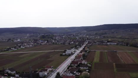 -Agriculture-integration-in-Burgundy-village-in-France