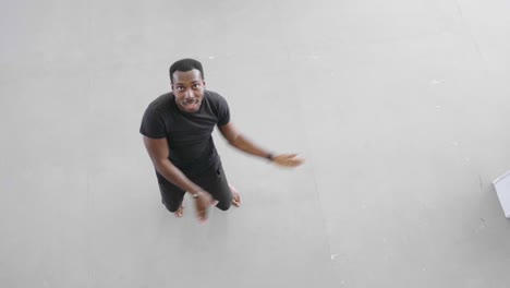 man dancing