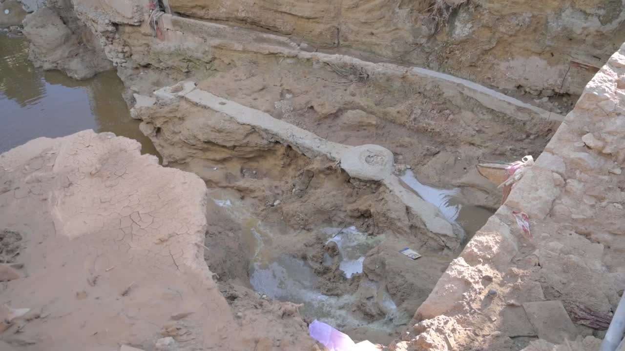 Archaeological Excavation of Ancient Ruins