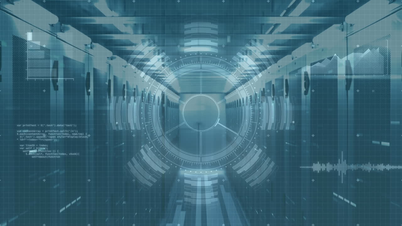 컴퓨터 서버를 통해 스 ⁇  스캐닝의 애니메이션