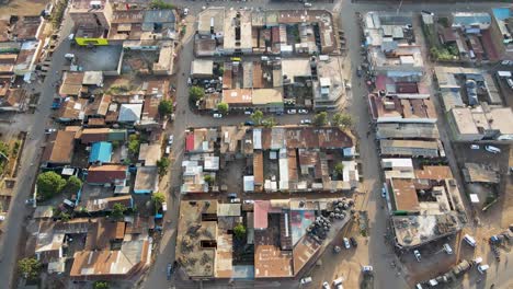 kibera aerial drone slum nairobi kenya neighborhood dirty pollution sewage system africa residence famous