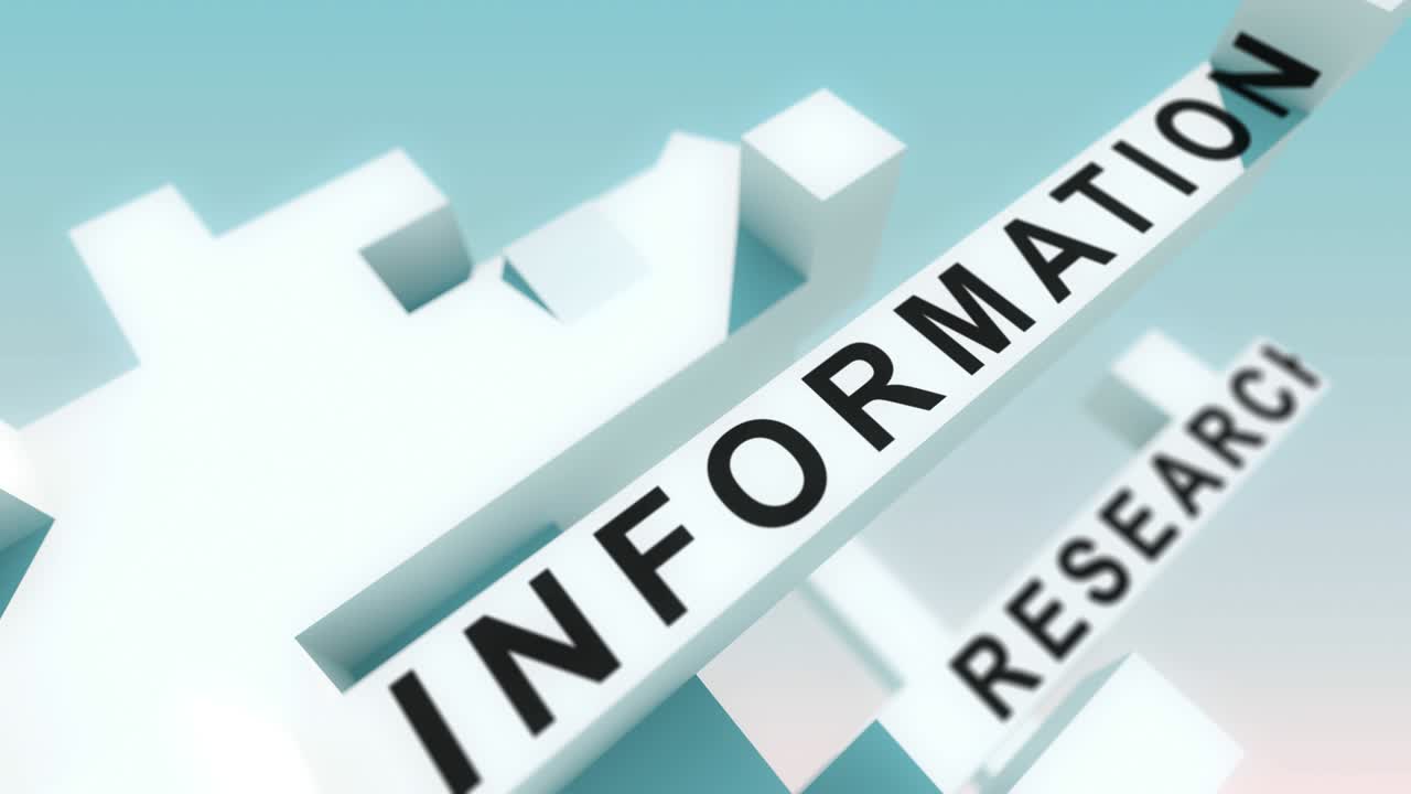 소셜 미디어 마케팅 단어: 큐브로 애니메이션