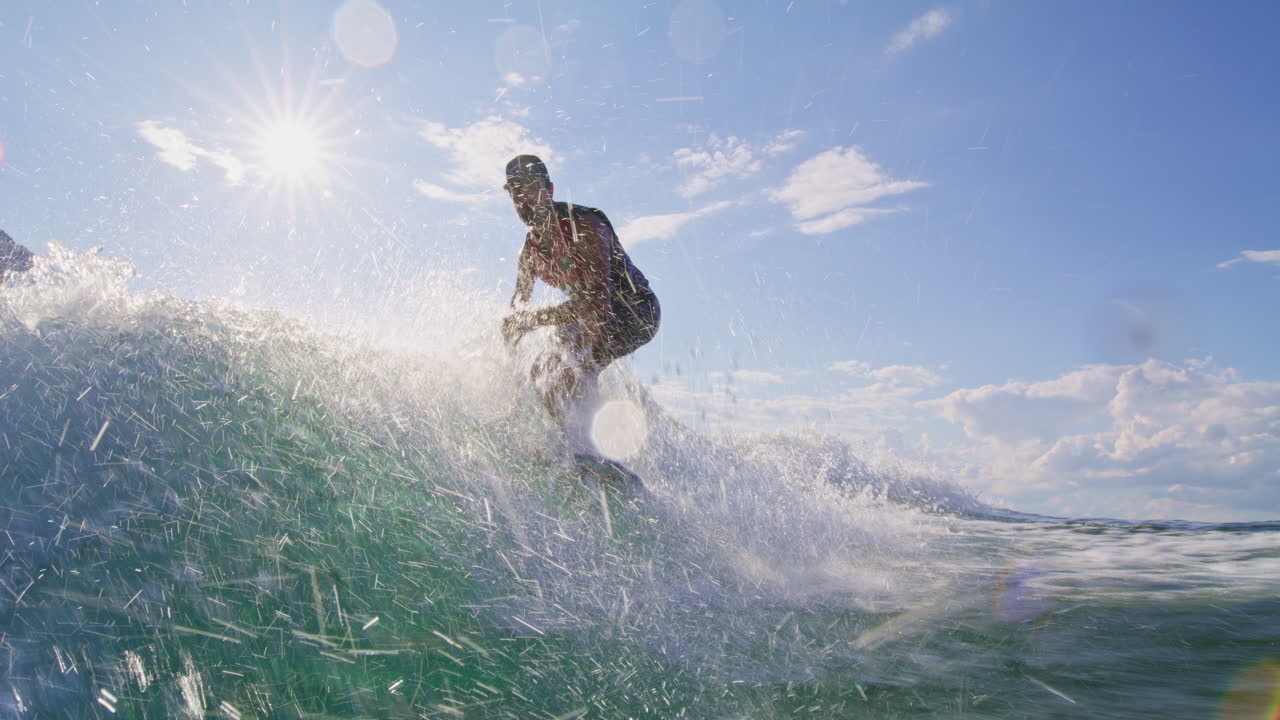Sunset watersports on Lake Léman with friends: wakesurfing, foiling, and alpine views. Vibrant action meets Swiss serenity—perfect for outdoor, lifestyle, or travel projects.