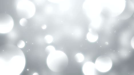 partículas de negocios blanco brillante brillo bokeh polvo bucle de fondo abstracto