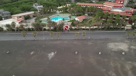 hotel y complejo en la costa de porto novo, cabo verde, áfrica