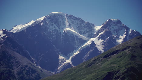 majestic snow-capped mountain peaks