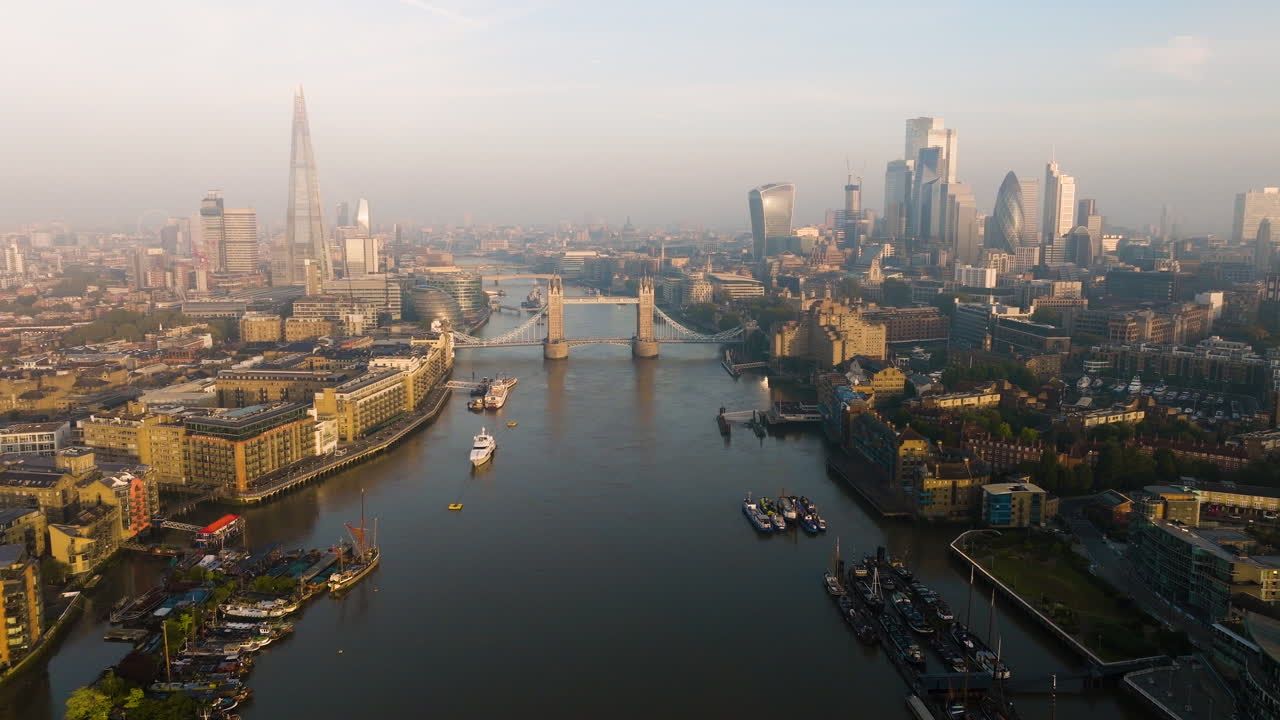 London Cityscape from Above