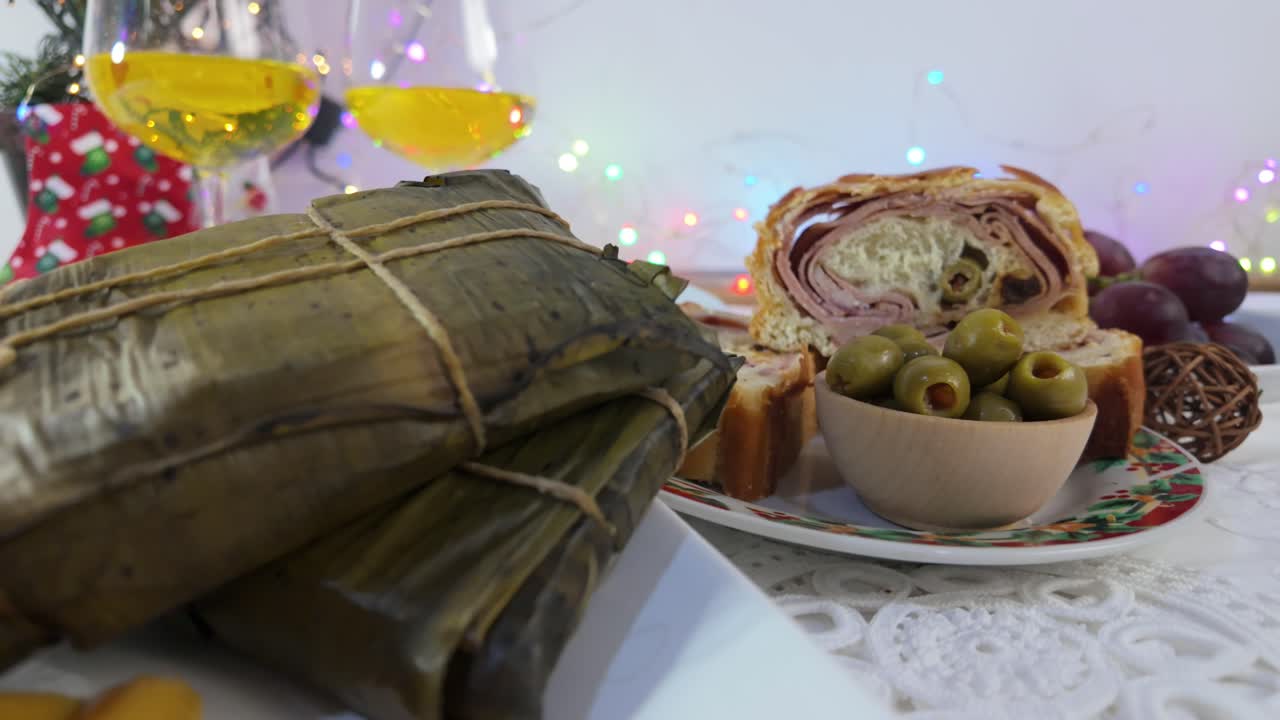 Delicious traditional hallaas food wrapped in leaves, perfect for festive celebrations