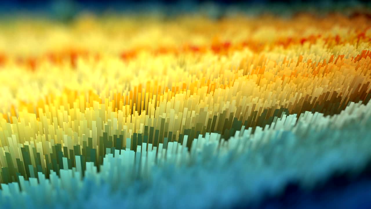 4K Looping abstract textured background with depth of field