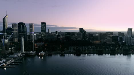 Vistas-Aéreas-En-Perth,-Australia-Occidental