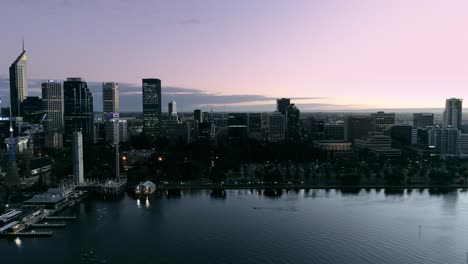 aerial views in perth, western australia