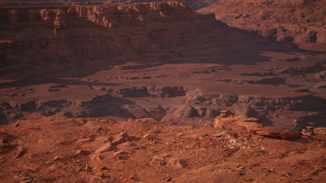 Grand-Canyon-In-Arizona-An-Einem-Sonnigen-Tag