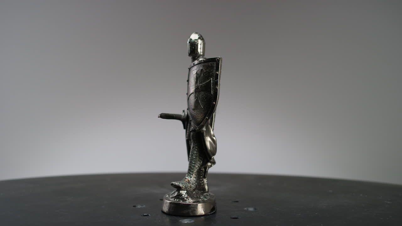 mini caballero estatua figura de acción figurilla modelo