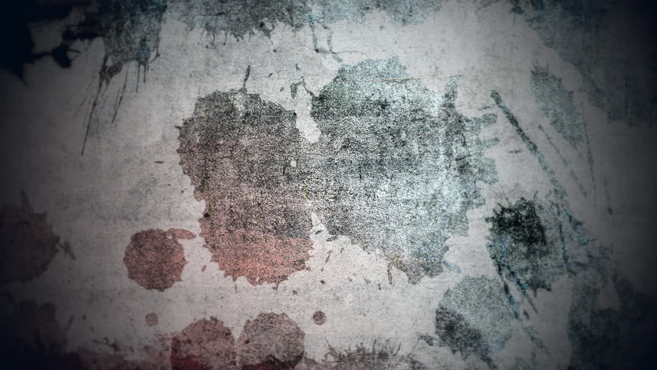 primer plano de una pared deteriorada y texturizada con grietas y manchas