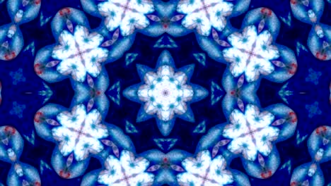 movimiento de fondo de kaleidoscopio abstractamente colorido