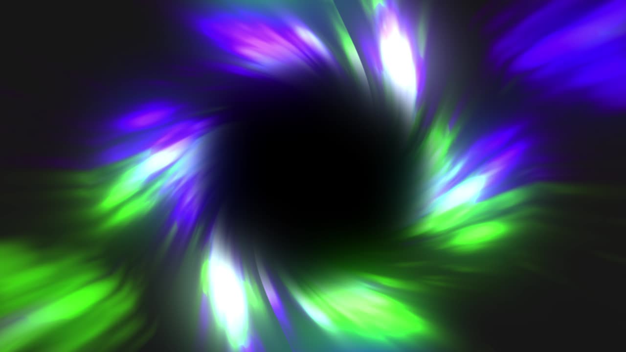 el agujero de curvatura de color material de bucle animación gráficos de movimiento