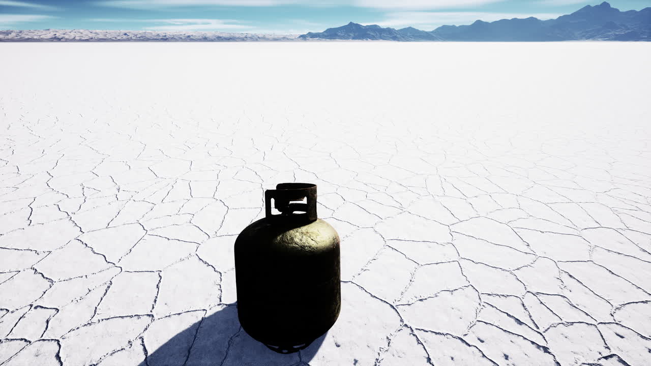 소금 호수 에 있는  ⁇ 은 위험 가스 컨테이너