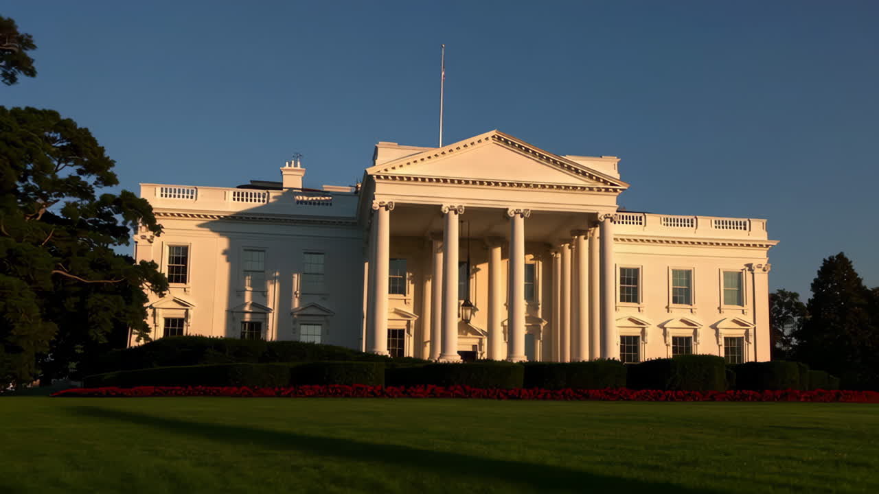 The White House Exterior in Washington D.C