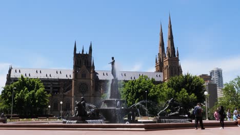 st mary's cathedral, sydney, australia