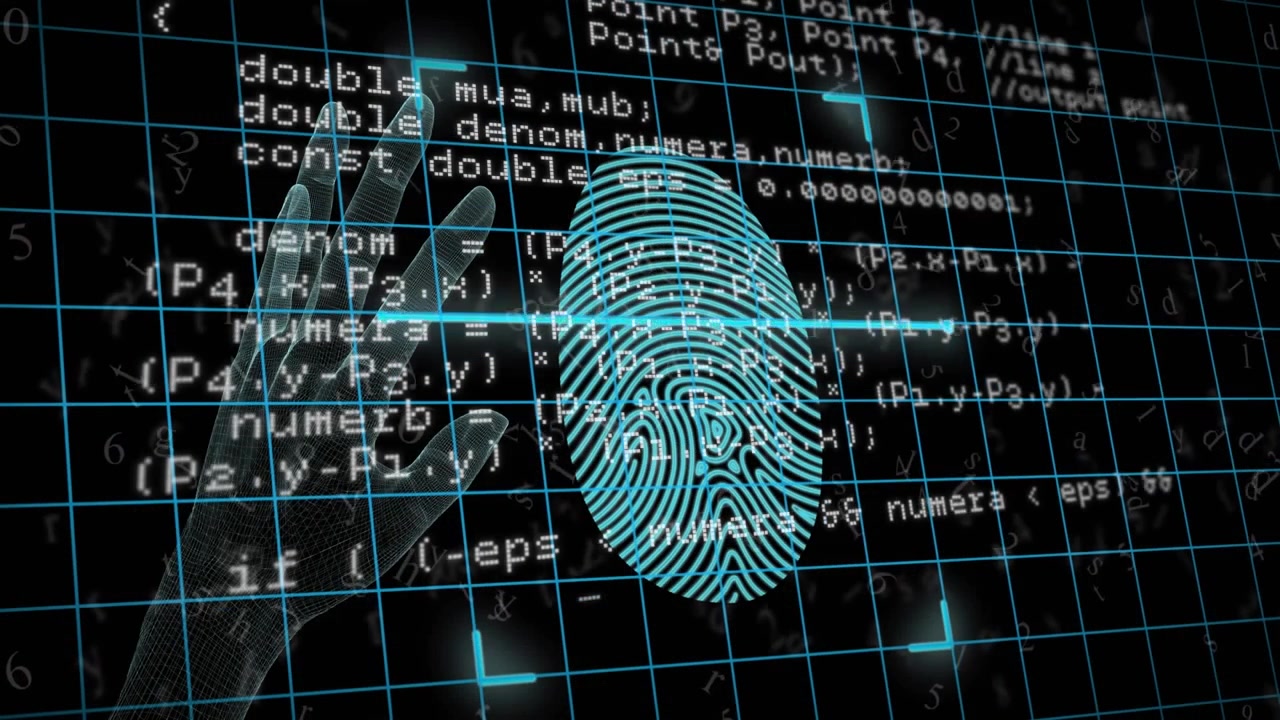 Digital Fingerprint Scanning and Programming Code Interface