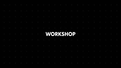 typographical animation workshop