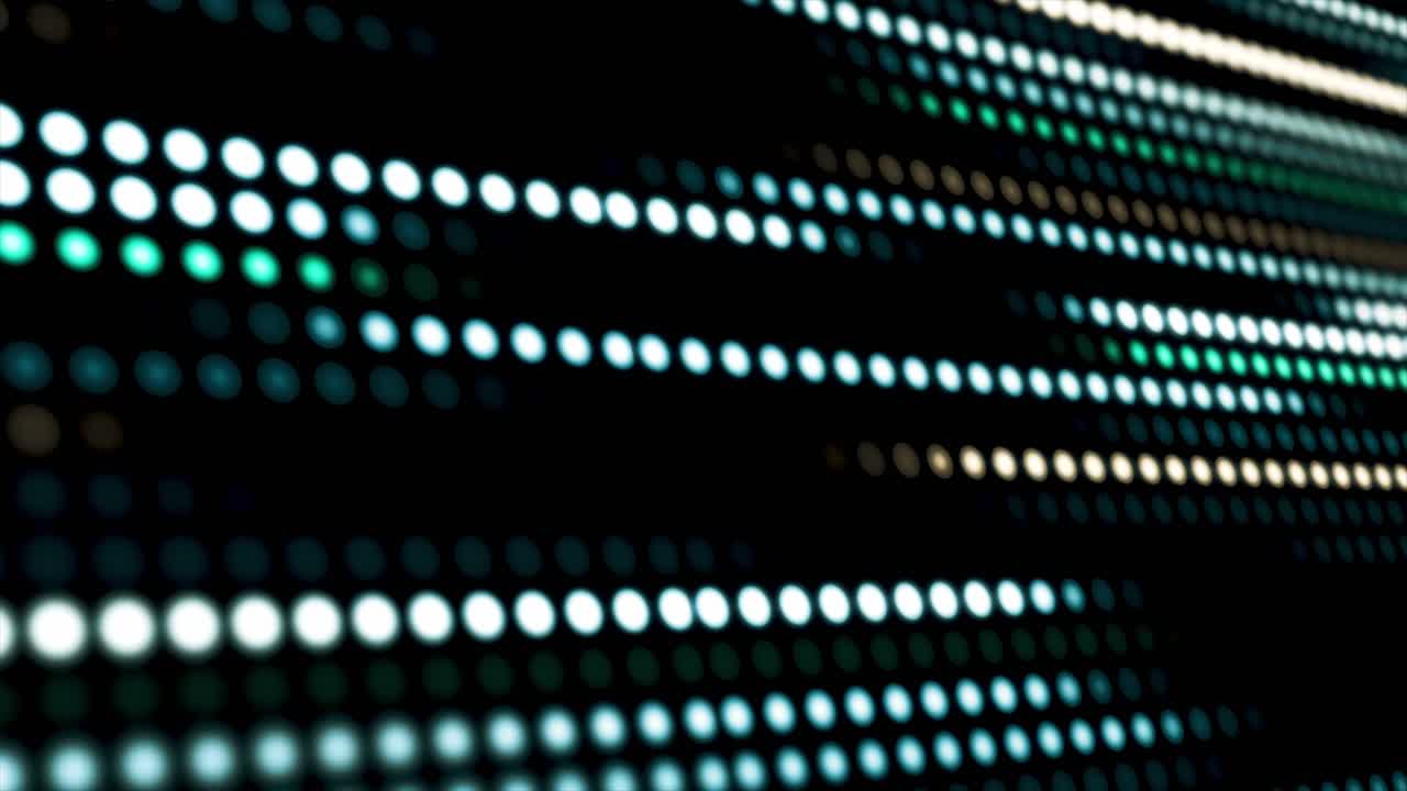 patrón abstracto de puntos brillantes