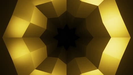 geometric golden pattern