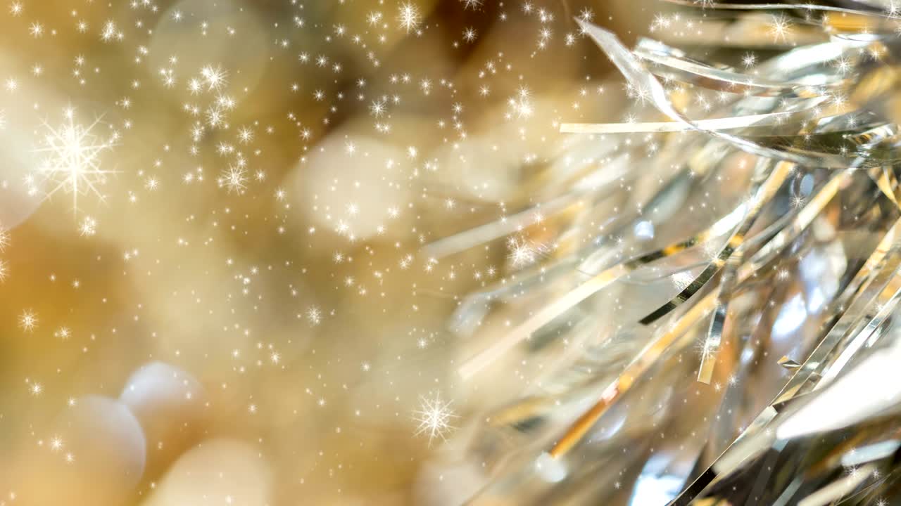 입자 원활한 루프 크리스마스 배경