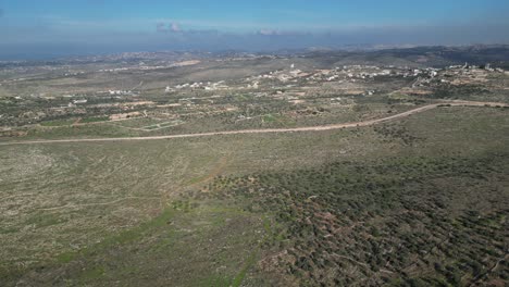 Video-Panorámico-Aislado-Hermoso-Drone-Aéreo-4k-Del-Asentamiento-Israelí-Sal&#39;it---Israel