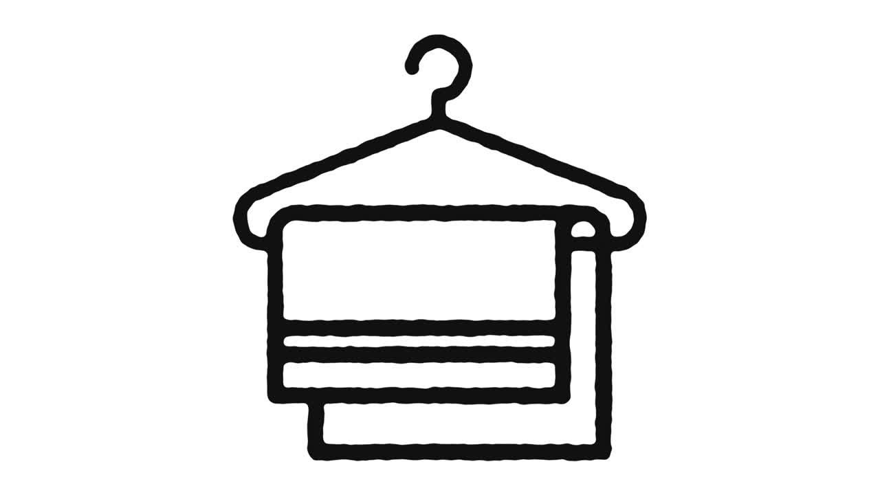 imágenes de animación del icono del pañuelo y canal alfa