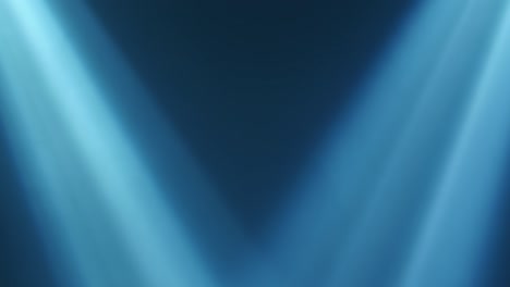 bright stage lights flashing