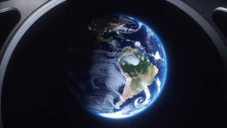earth from space - global view of the blue planet