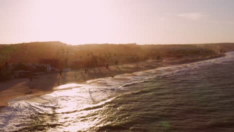 Antenne:-Die-Berühmte-Stadt-Für-Kitesurfen,-Cumbuco,-Brasilien