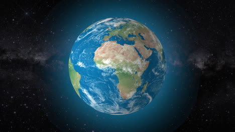 fondo de video cinematográfico muestra un globo terrestre realista girando, haciendo zoom en el país de camerún | fondo de video realista de la tierra girando y haciendo zooms en el país del camerún en 4k