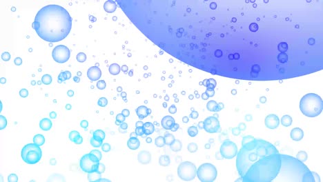 abstract aqua water bubbles floating fire effect isolated background