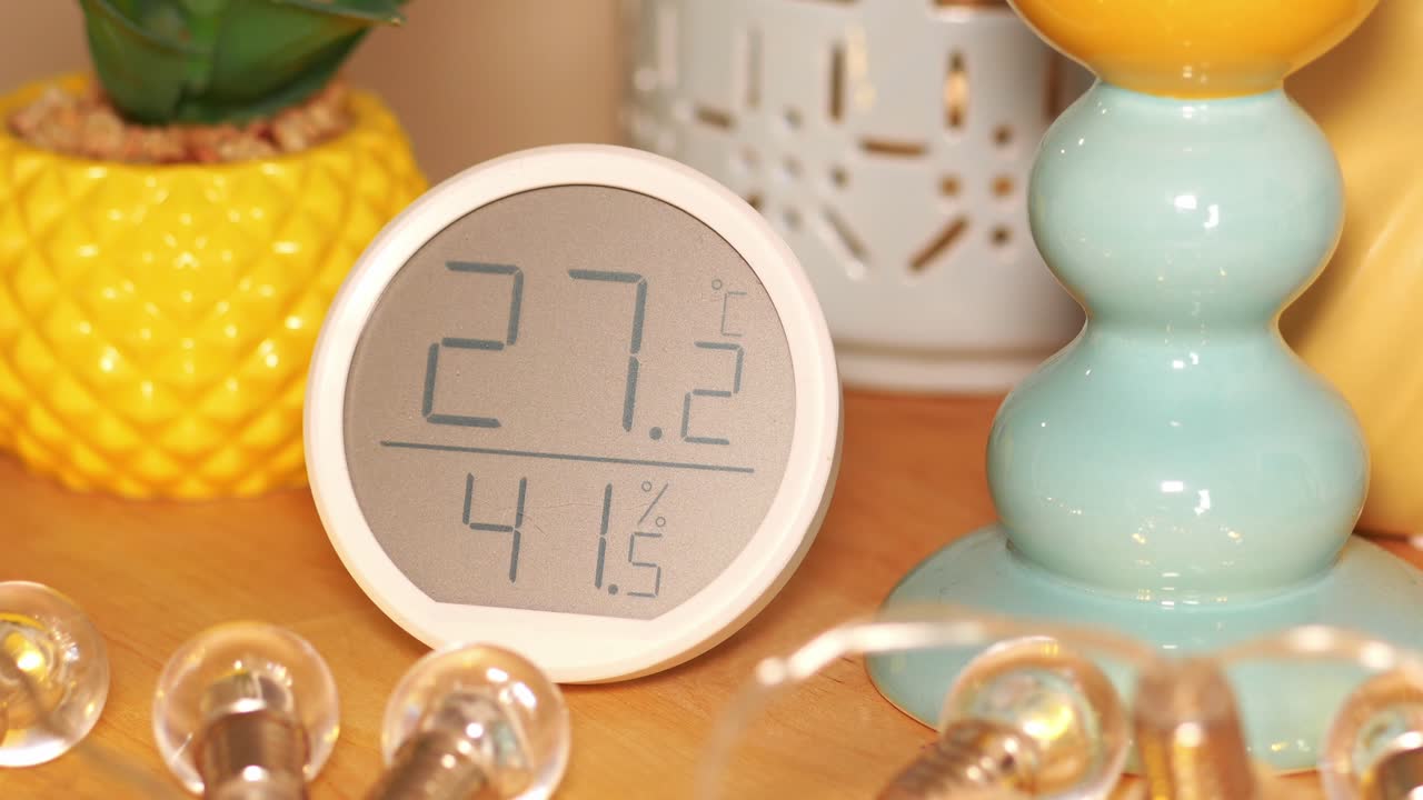 Digital Thermometer with Decorative Surroundings