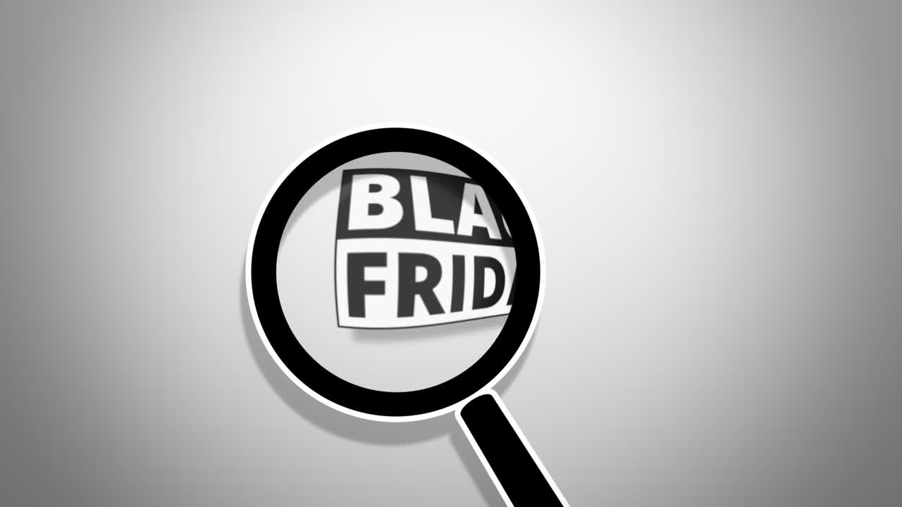 lupa de venta de viernes negro