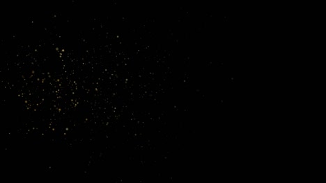 confetti particles abstract background with shining bokeh, golden progressive particle bookeh background.