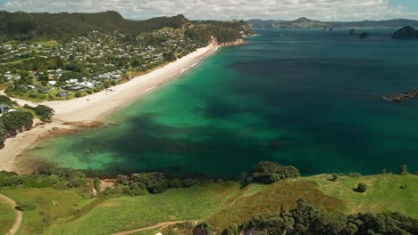 Flying-into-the-clouds-over-Hahei-beach