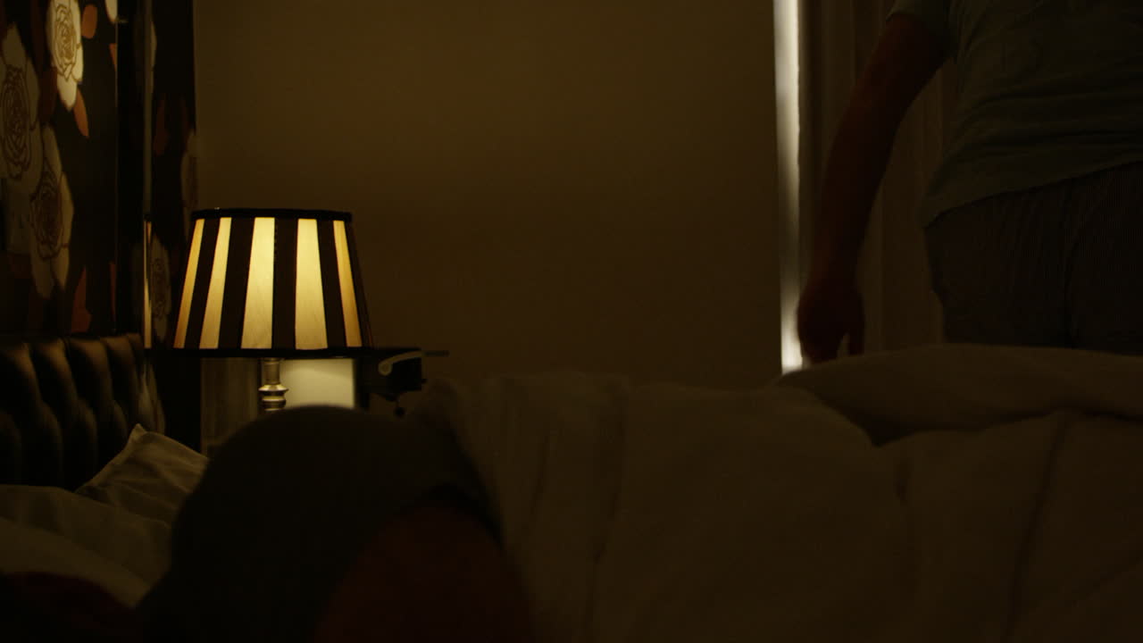Gay Couple Waking Up Boutique Hotel Room Shot On R3D