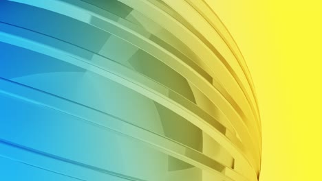 3d soft geometric background