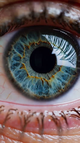 Close-up Images of Human Eyes