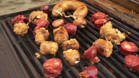 comida portuguesa preparándose