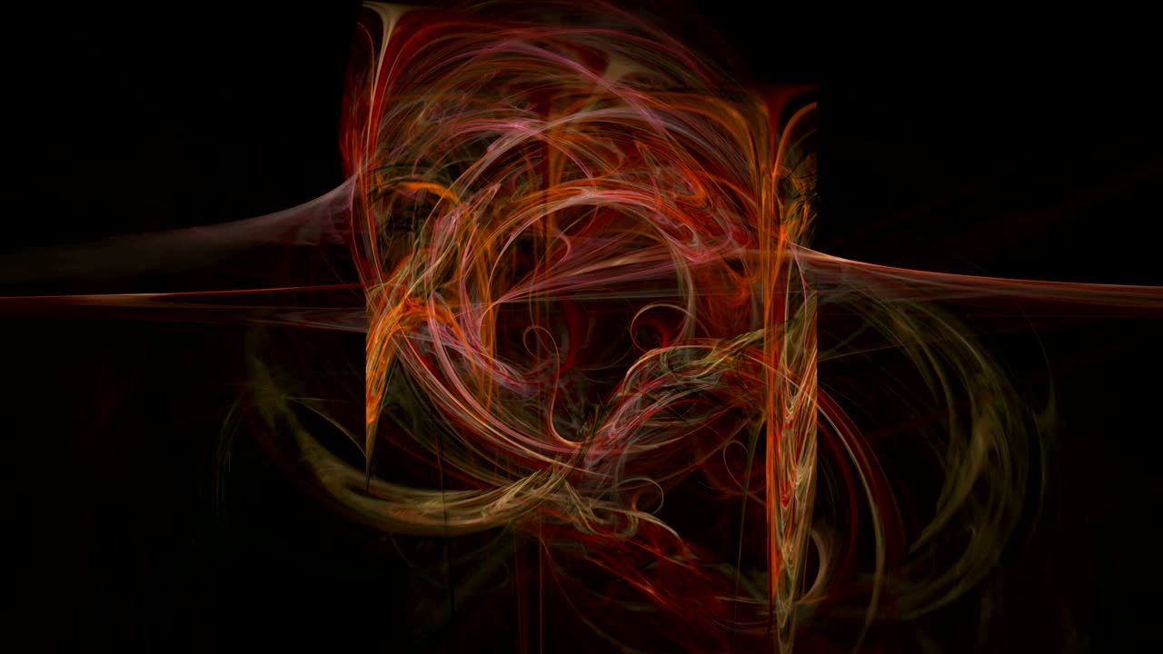 líneas rojas coloridas patrón movimiento abstracto fondo