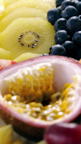 various fruits on plate