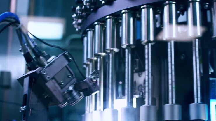 Pharmaceutical manufacturing machine. Pharmaceutical quality control