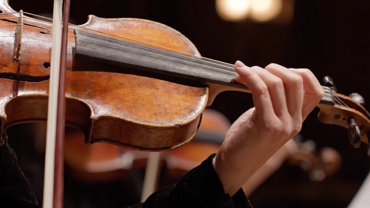 Una splendida esibizione: l'arte di suonare il violino messa in mostra da mani esperte che catturano il pubblico con melodie serenade e toni ricchi
