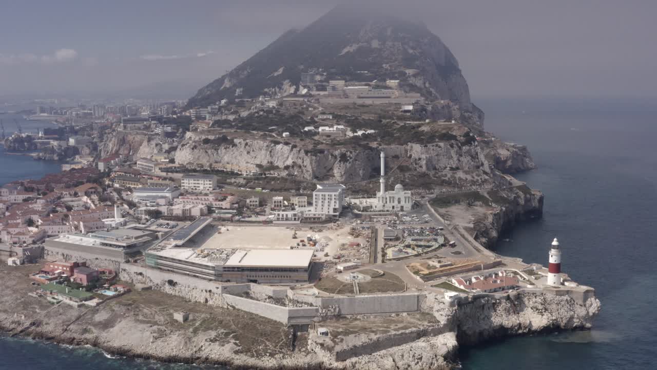 Aerial View of Gibraltar